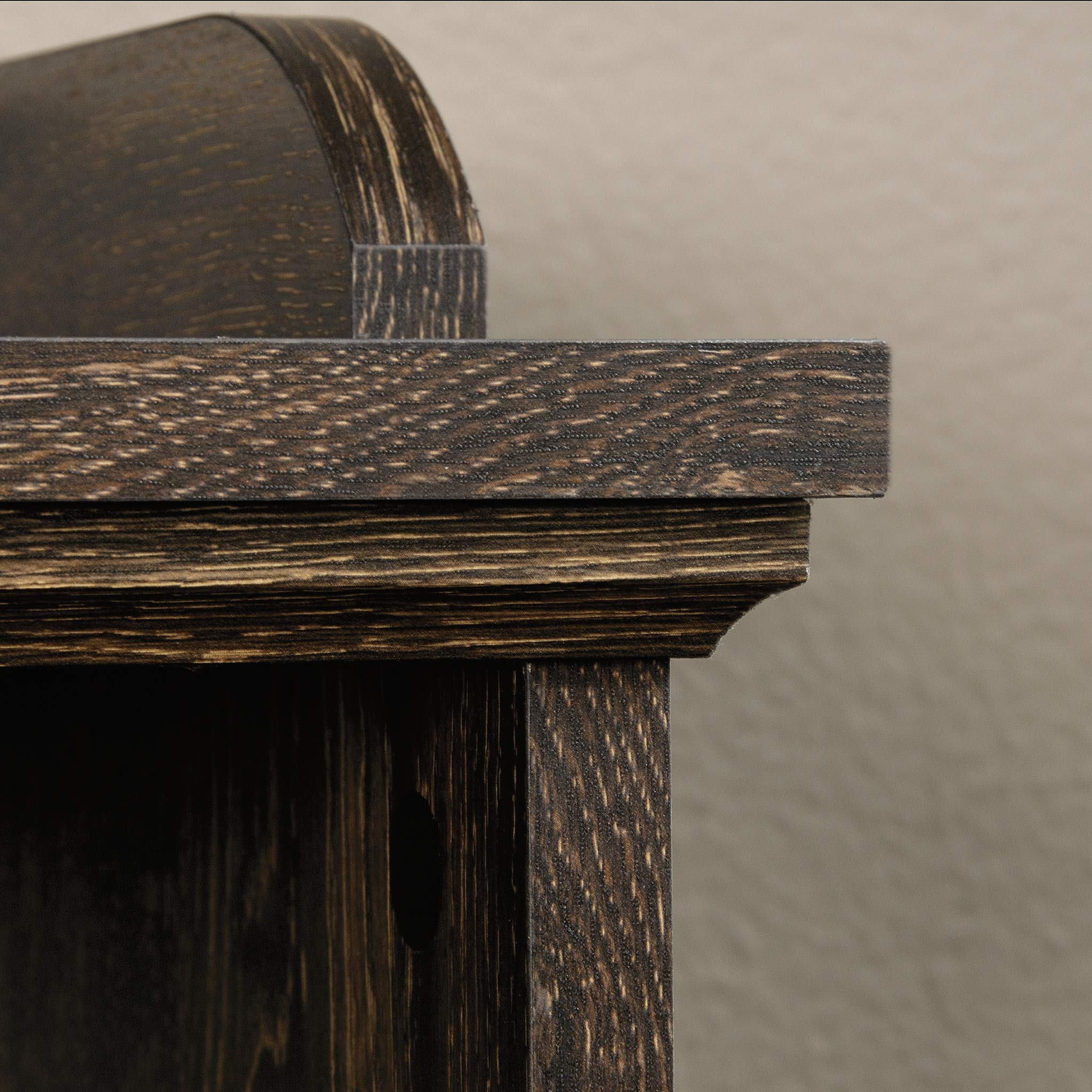 【Furniture】Sauder Barrister Lane Bookcase, Iron Oak finish