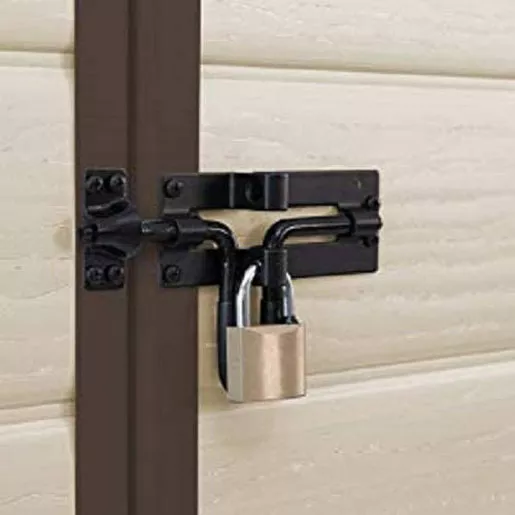 Keter Manor Outdoor Garden Storage Shed, Beige, 4 x8、6 x 8 ft