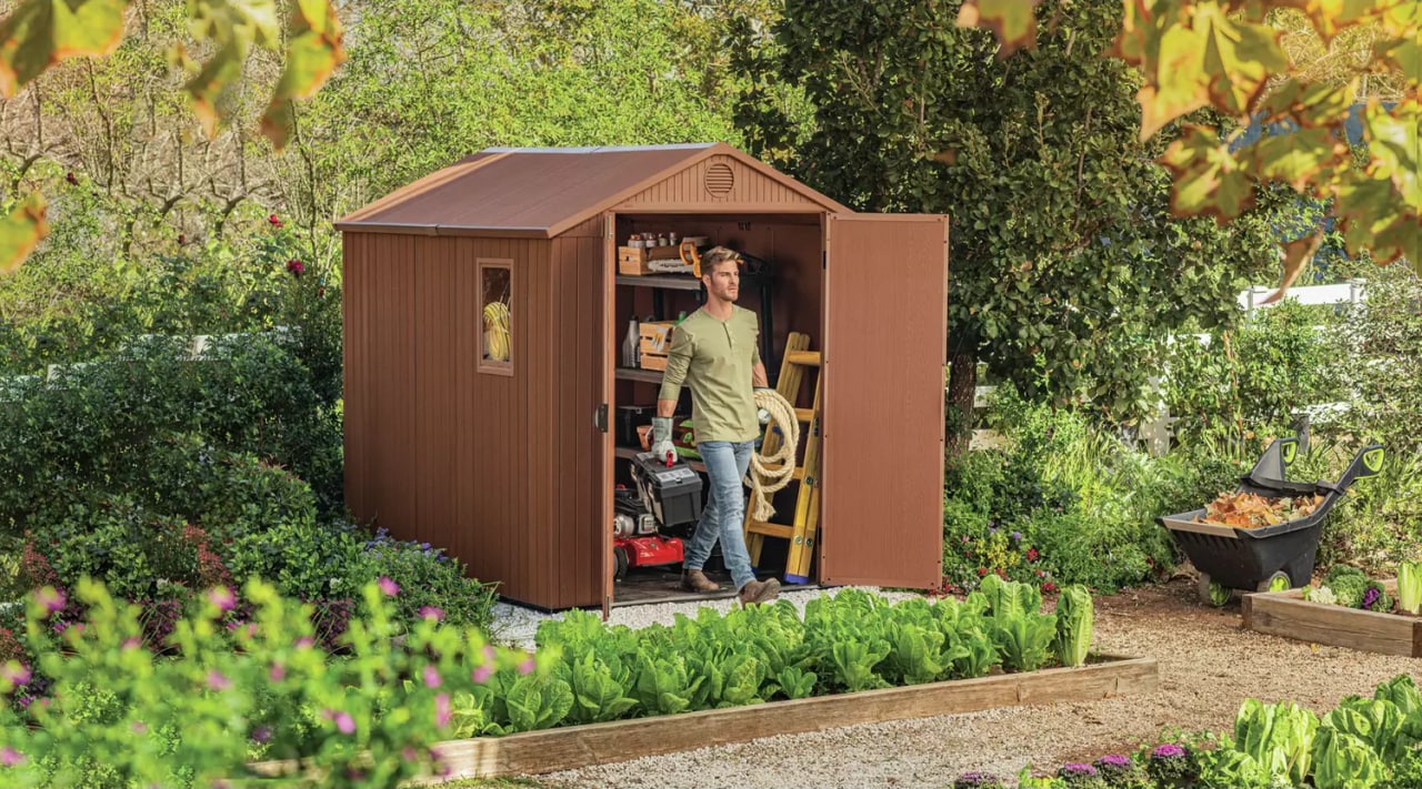 Keter Darwin 6 x 8ft Garden Shed