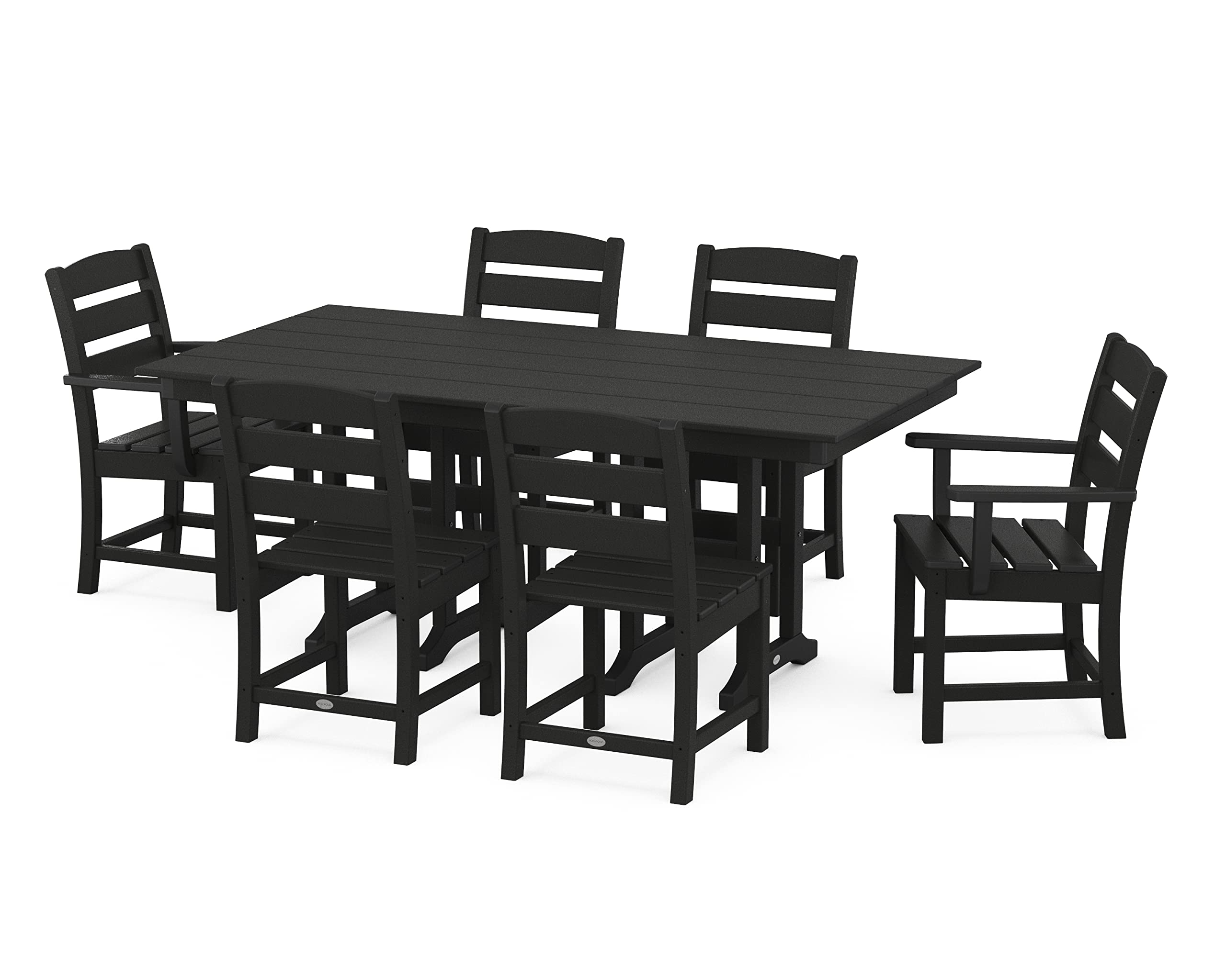 【Furniture】7-Piece Lakeside Dining Set, Multi-Colour