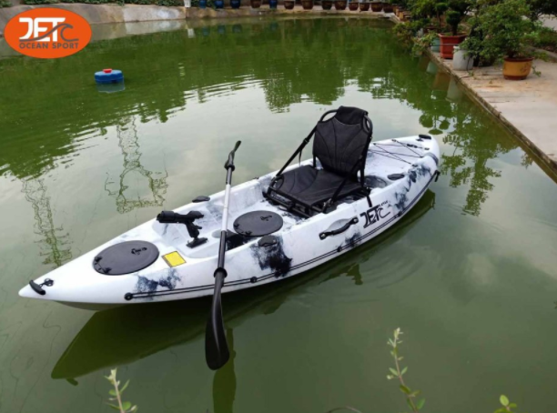 JET TOUR 9'(1) 2.78M SINGLE SIT ON TOP FISHING KAYAK WITH ALUMINIUM SEAT