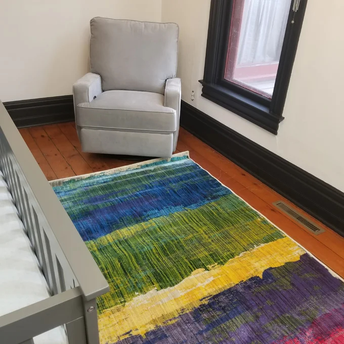 【Furniture】Abingdon Swivel Reclining Glider Nursery Chair