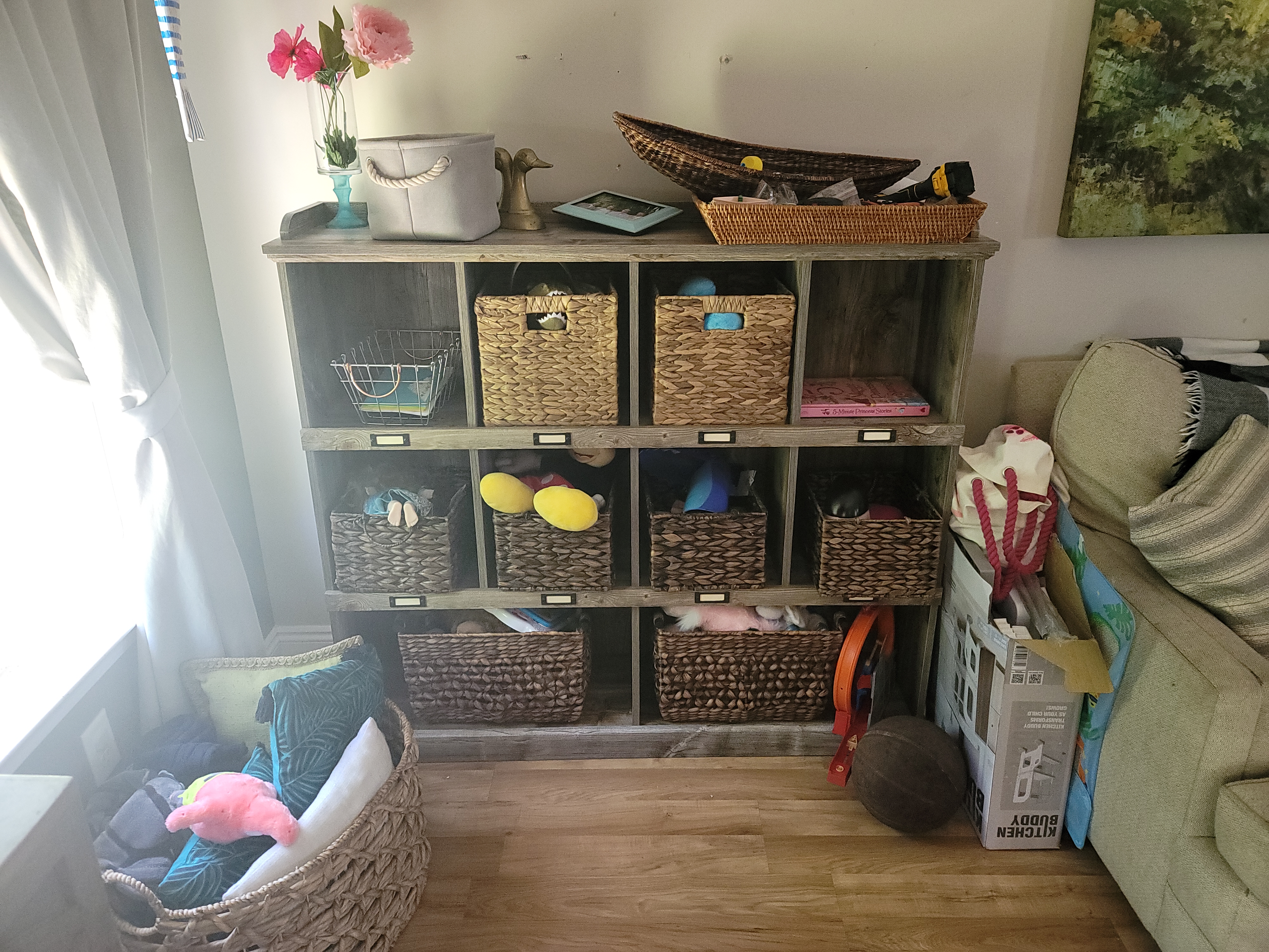 【Furniture】Sauder Barrister Lane Bookcase, Iron Oak finish