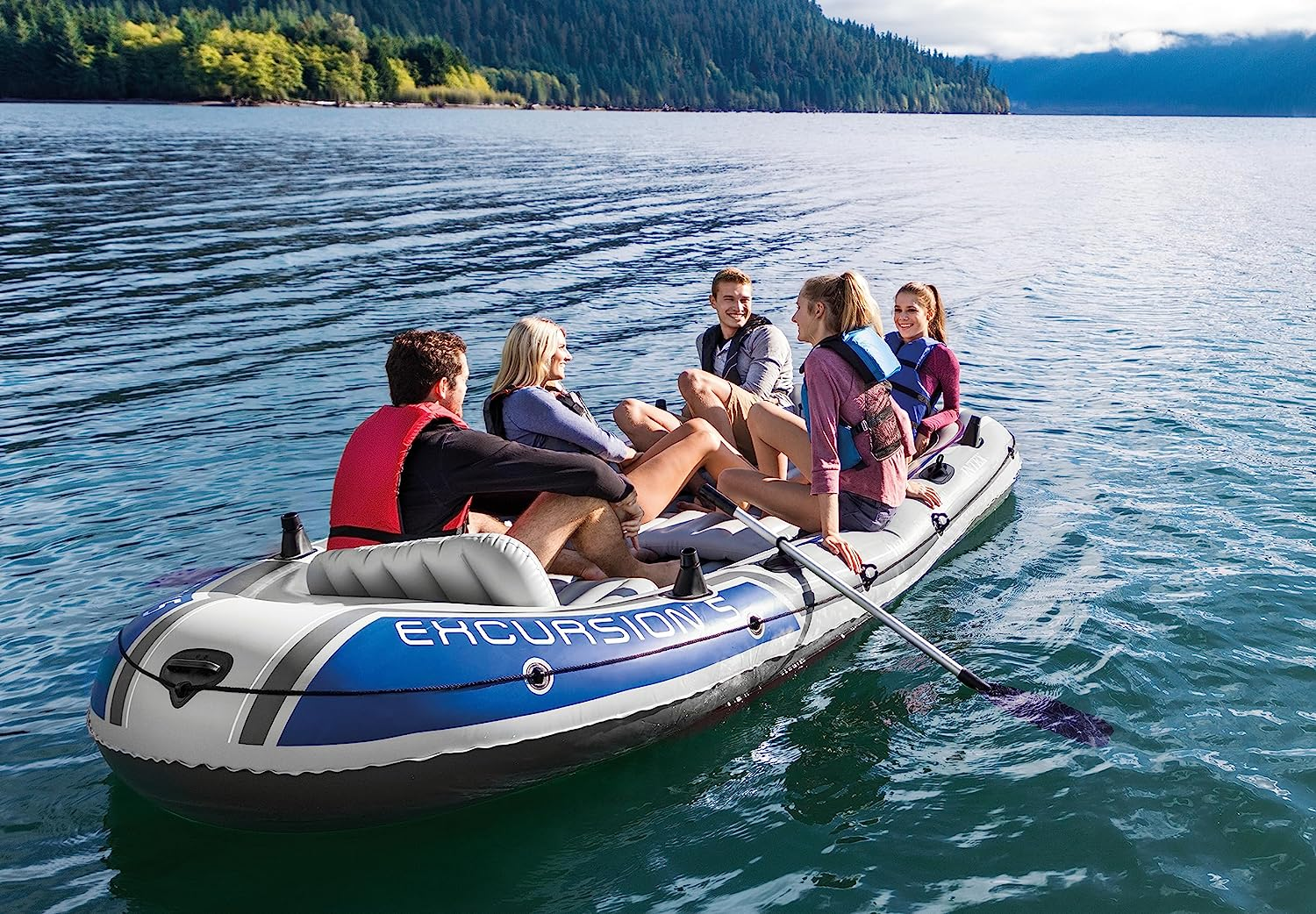 Intex Excursion Inflatable Boat Series Excursion 5