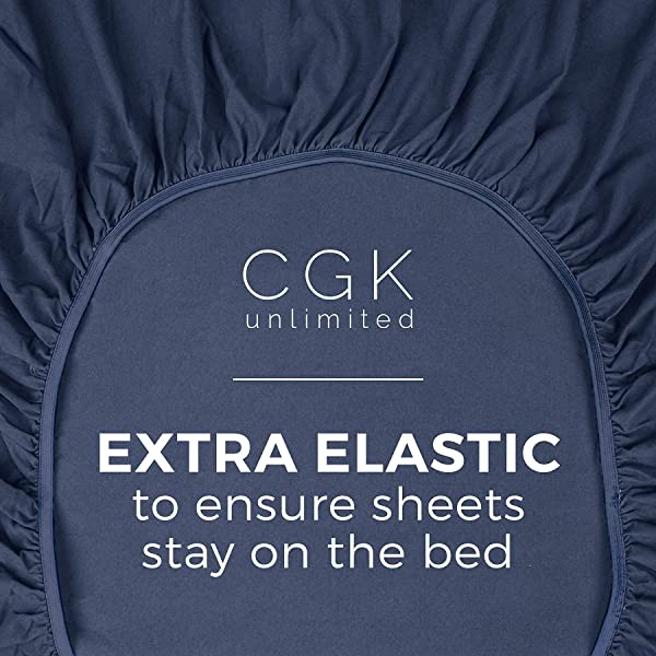 Queen Fitted Sheet - Single Fitted Deep Pocket Sheet - Fits Mattress Perfectly - Soft Wrinkle Free Sheet - 1 Fitted Sheet Only – Light Pink Queen Light Pink
