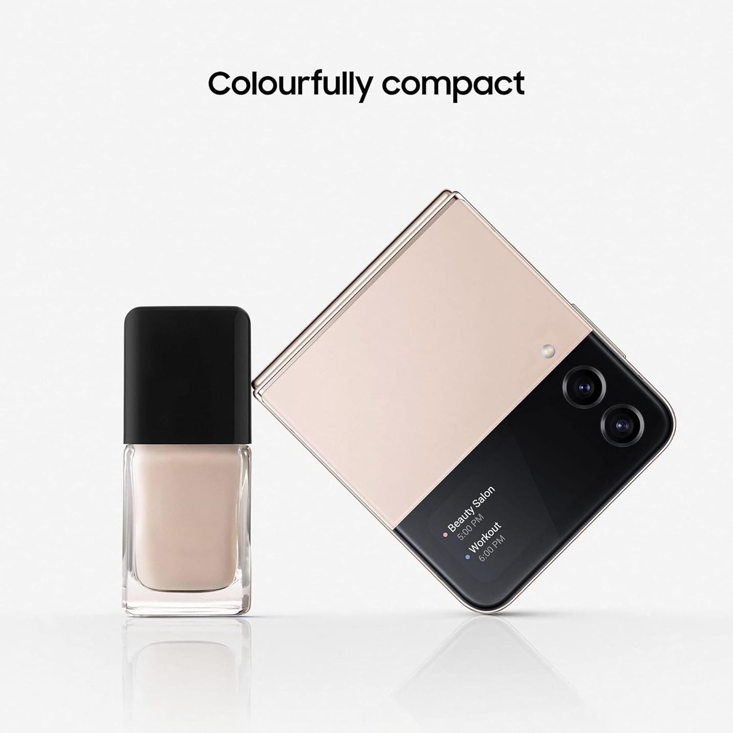 Samsung Galaxy Z Flip4 5G Smartphone Sim Free Android Folding Phone, UK Version