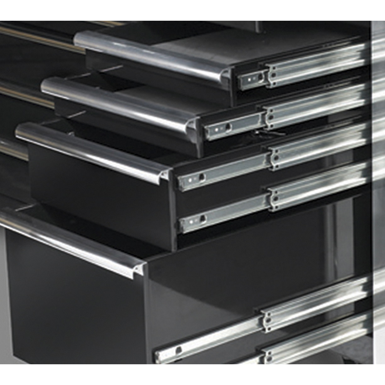 used toolbox72 29 Drawers Professional Roller Cabinet, Extreme Power Workstation Hutch & Side Cabinets & ProCasters Combo