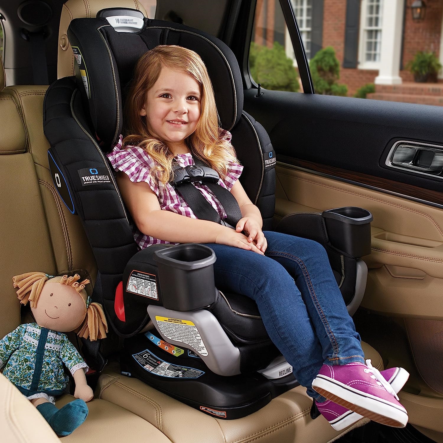 Car Seat, Infant to Toddler Car Seat, 3-in-1 car seat grows with your child