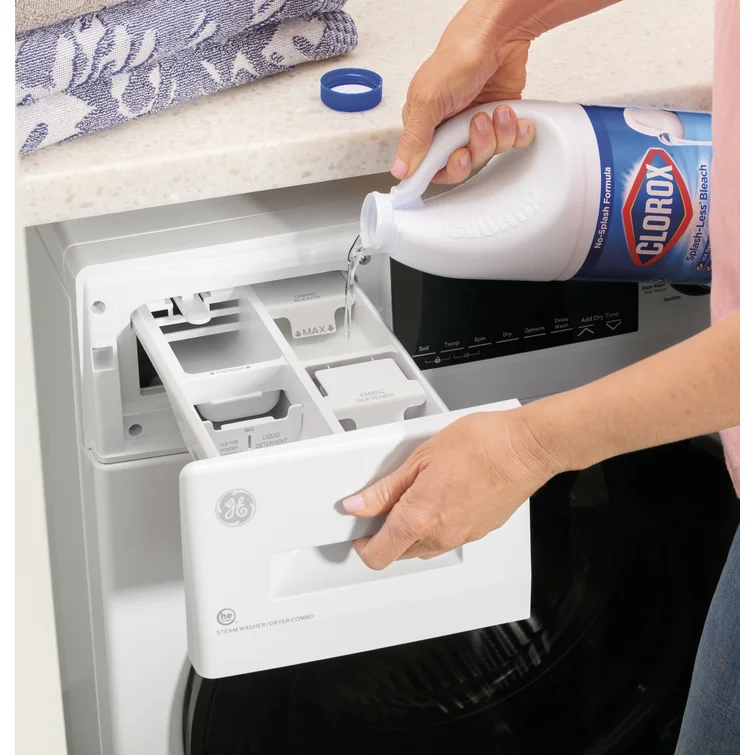 · 2.4 cubic feet front-loading washing machine and 2.4 cubic feet electric dryer
