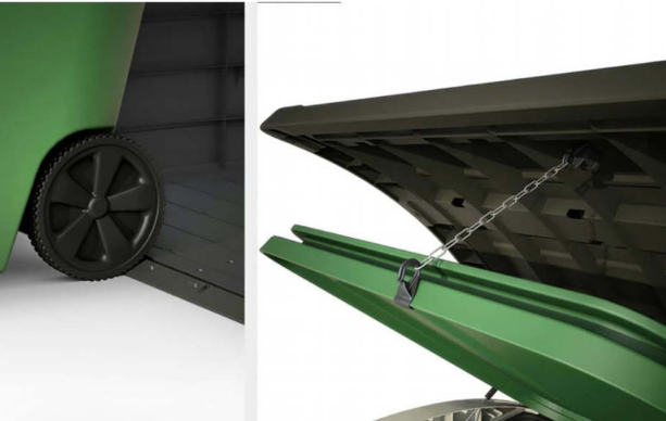 Keter Store It Out Max 1200L Outdoor Garden & Wheelie Bin Storage Shed – Brown/Beige