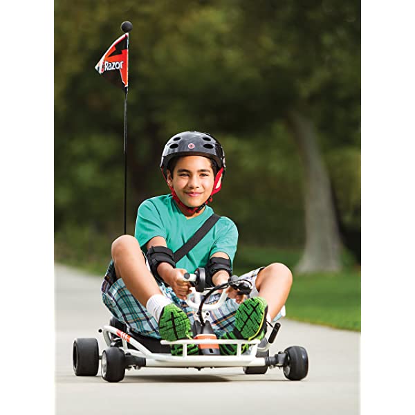 Razor Ground Force Drifter Kart White Standard Packaging