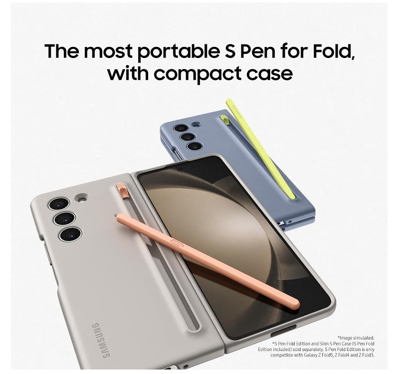 Samsung Galaxy Z Fold5, Unlocked Android Smartphone, 256GB Storage, Icy Blue, 3 Year Manufacturer Extended Warranty (UK Version)